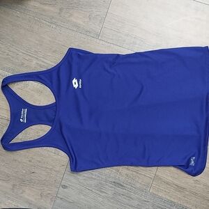 Lotto Italian Sports Design Purple Tank L